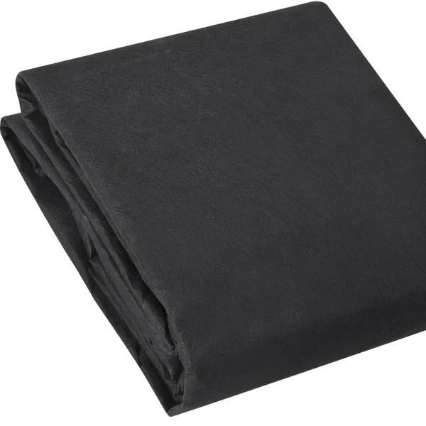 Black Non-Woven Fabric Heavy Duty Weed Barrier, Suitable for Garden Landscape Lawn and Flower Bed Durable Weed Protection, Ideal
